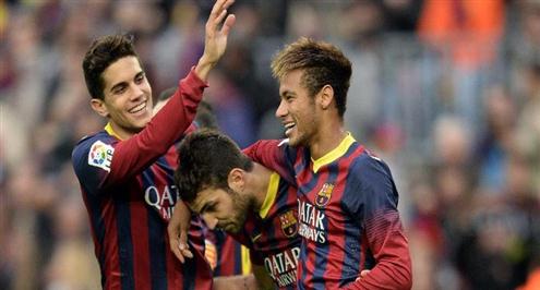 بالفيديو.. برشلونة يضرب غرناطة بقوة ويعزز صدارته للدوري الإسباني